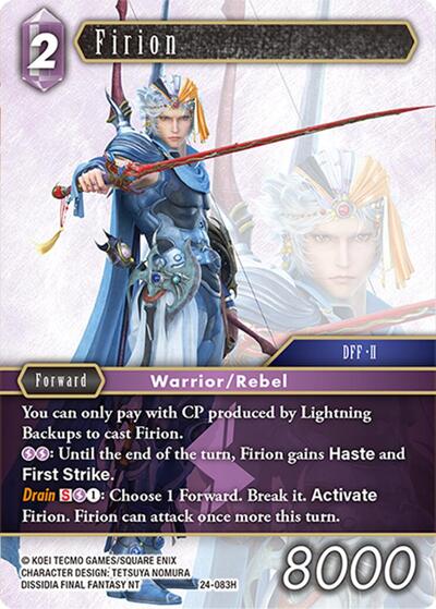 Firion - 24-083H - Hero - Hidden Legends