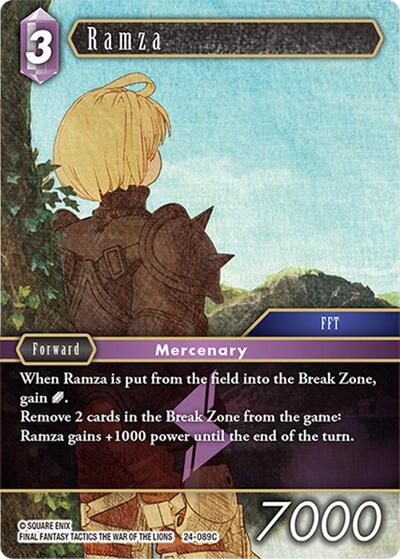 Ramza - 24-089C - Common - Hidden Legends