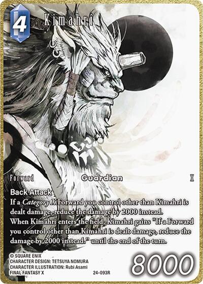 Kimahri - 24-093R - Rare (Full Art) - Hidden Legends