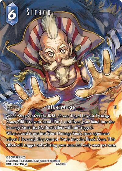 Strago - 24-098H - Hero (Full Art) - Hidden Legends