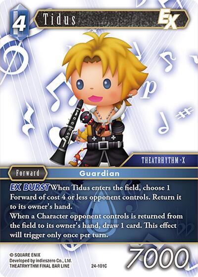 Tidus EX - 24-101C - Common - Hidden Legends