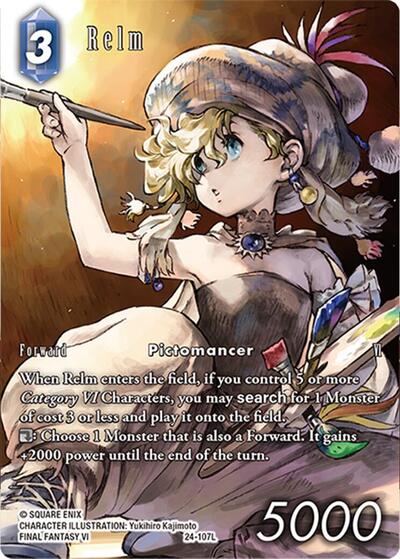 Relm - 24-107L - Legend (Full Art) - Hidden Legends