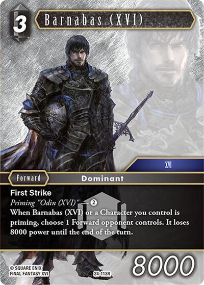Barnabas (XVI) - 24-113R - Rare - Hidden Legends