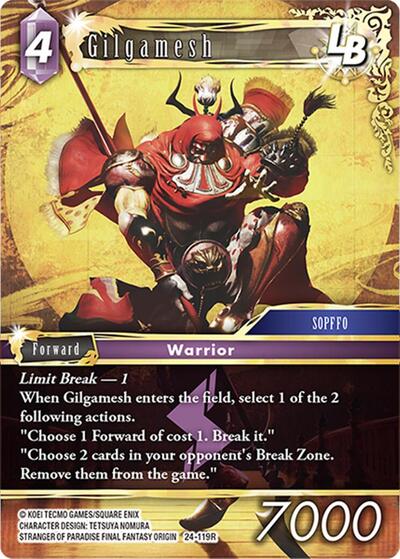 Gilgamesh - 24-119R - Rare - Hidden Legends