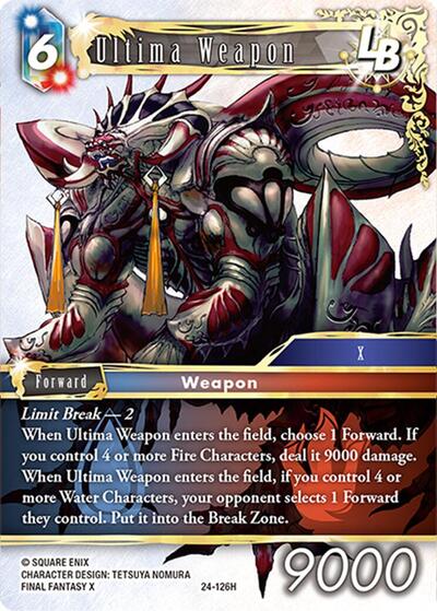 Ultima Weapon LB - 24-126H - Hero - Hidden Legends
