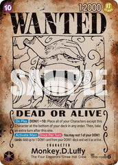 Monkey.D.Luffy - OP05-119 - Secret Rare (Wanted Poster) - Emperors in the New World