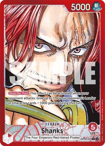 Shanks - OP09-001 - Leader (Parallel) - Emperors in the New World