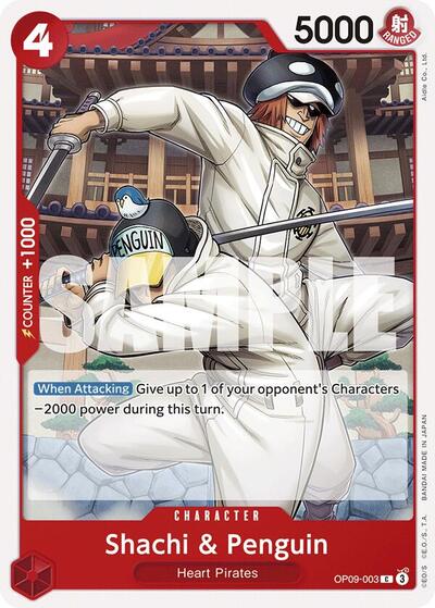Shachi & Penguin - OP09-003 - Common - Emperors in the New World