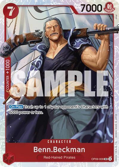 Benn.Beckman - OP09-009 - Super Rare - Emperors in the New World