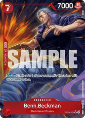 Benn.Beckman - OP09-009 - Super Rare (Parallel) - Emperors in the New World