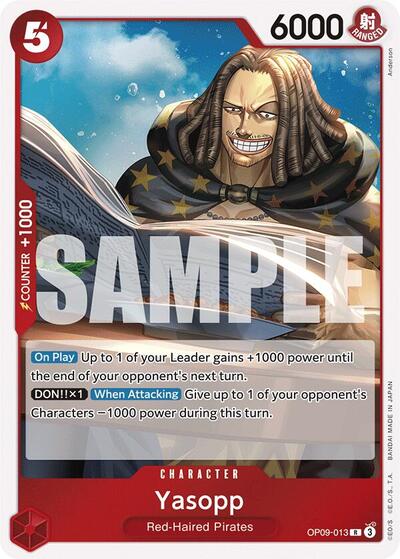 Yasopp - OP09-013 - Rare - Emperors in the New World