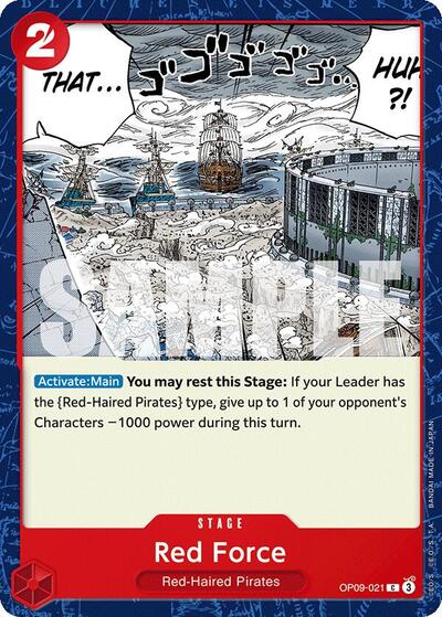Red Force - OP09-021 - Common - Emperors in the New World