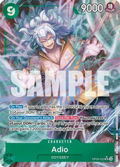 Adio - OP09-023 - Super Rare (Parallel) - Emperors in the New World
