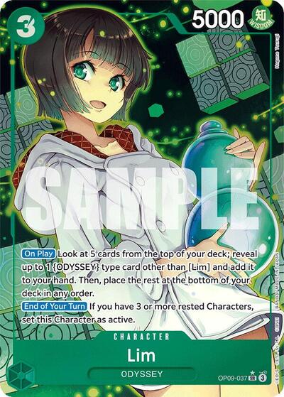 Lim - OP09-037 - Super Rare (Parallel) - Emperors in the New World
