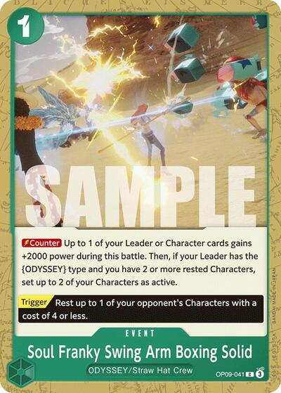 Soul Franky Swing Arm Boxing Solid - OP09-041 - Common - Emperors in the New World