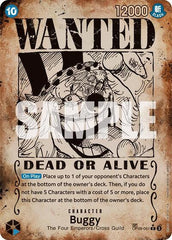 Buggy - OP09-051 - Rare (Wanted Poster) - Emperors in the New World