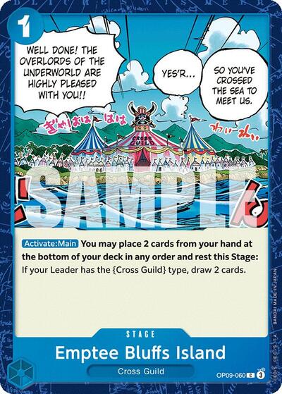 Emptee Bluffs Island - OP09-060 - Common - Emperors in the New World