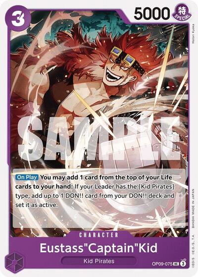 Eustass"Captain"Kid - OP09-075 - Uncommon - Emperors in the New World