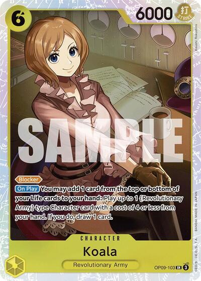 Koala - OP09-103 - Super Rare - Emperors in the New World