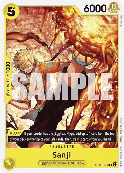 Sanji - OP09-105 - Common - Emperors in the New World