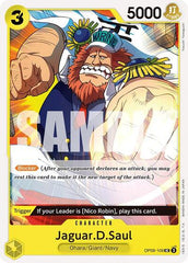 Jaguar.D.Saul - OP09-109 - Uncommon - Emperors in the New World