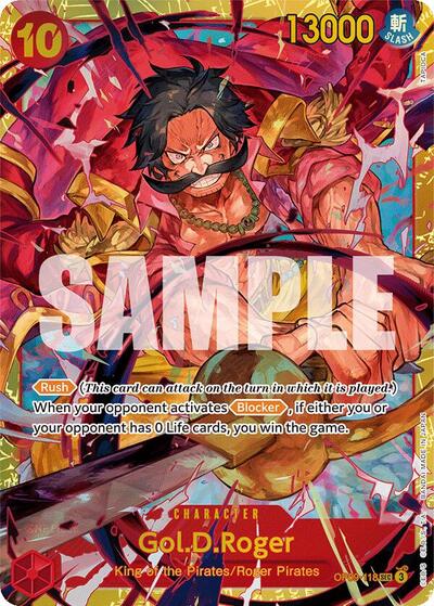 Gol.D.Roger - OP09-118 - Secret Rare - Emperors in the New World