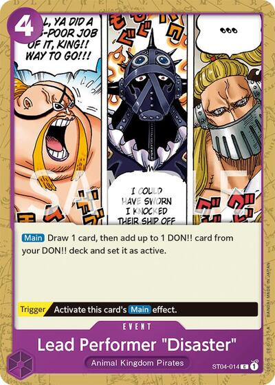 Lead Performer "Disaster" - ST04-014 - Common - Revision Pack Cards
