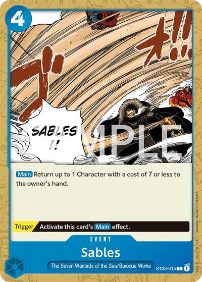Sables - ST03-015 - Common - Revision Pack Cards