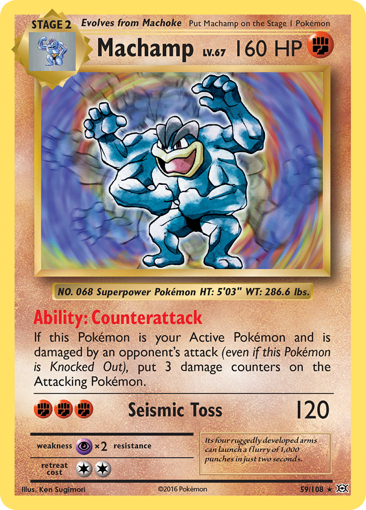 Machamp - 059/108 - Evolutions