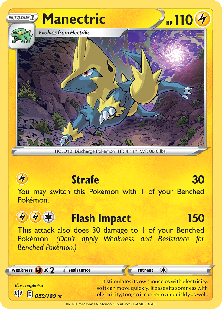 Manectric - 059/189 - Darkness Ablaze