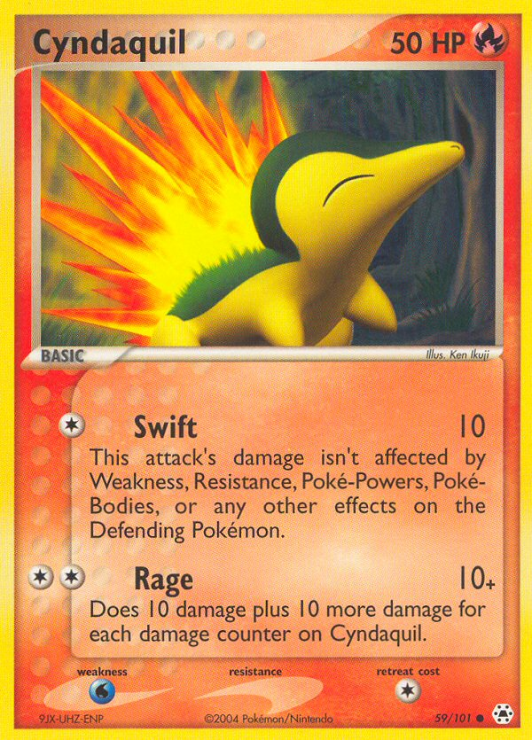 Cyndaquil - 059/101 - Hidden Legends