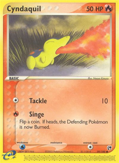 Cyndaquil - 059/100 - Sandstorm