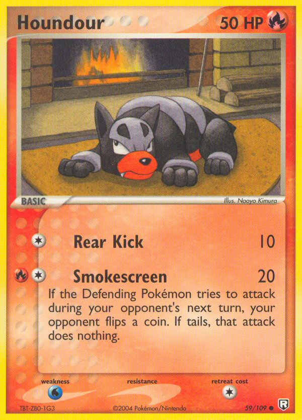 Houndour - 059/109 - Team Rocket Returns