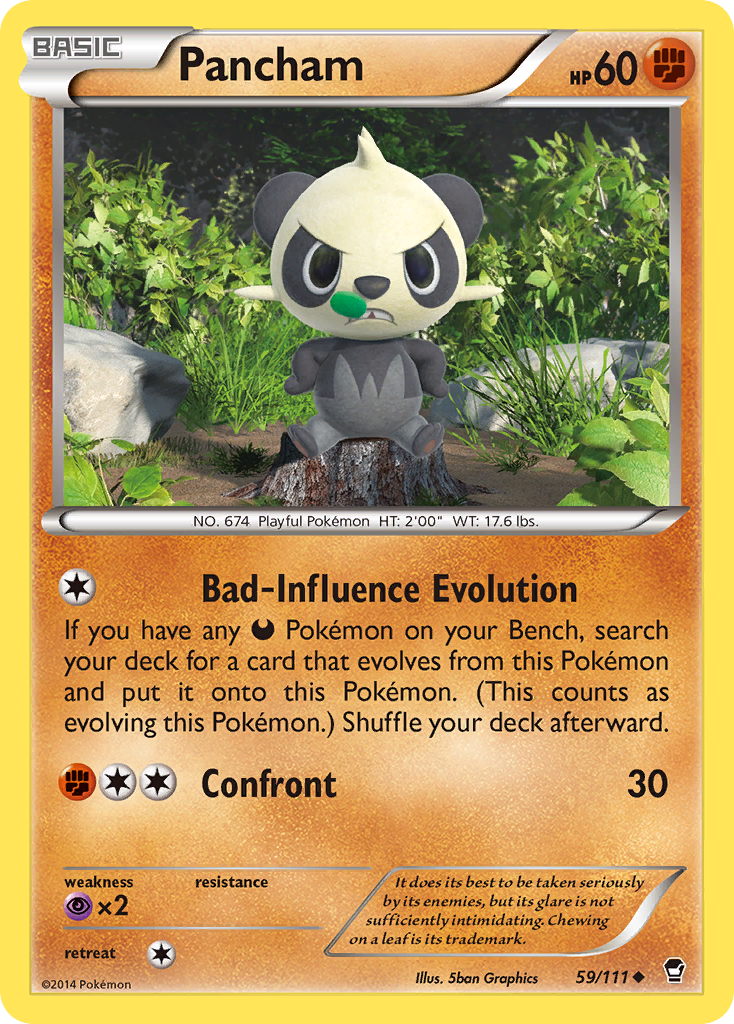 Pancham - 059/111 - Furious Fists