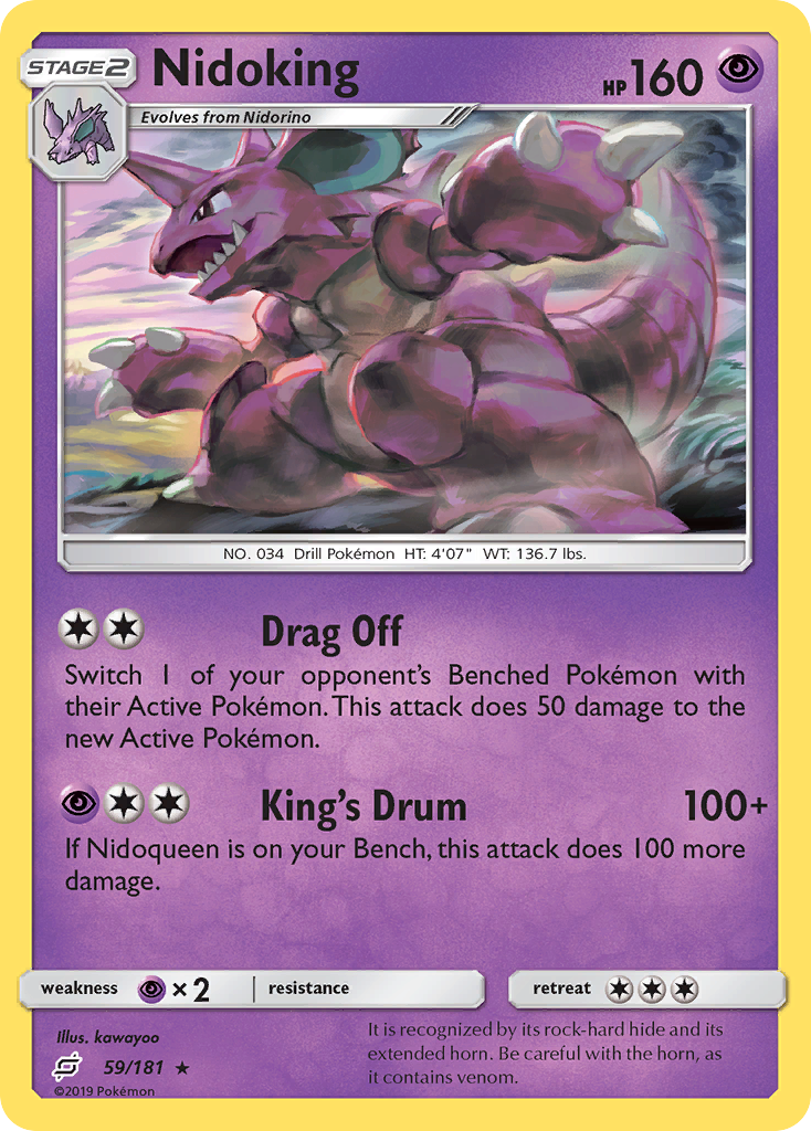 Nidoking - 059/181 - Team Up