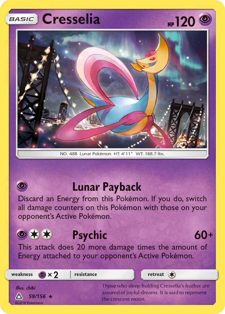 Cresselia - 059/156 - Ultra Prism