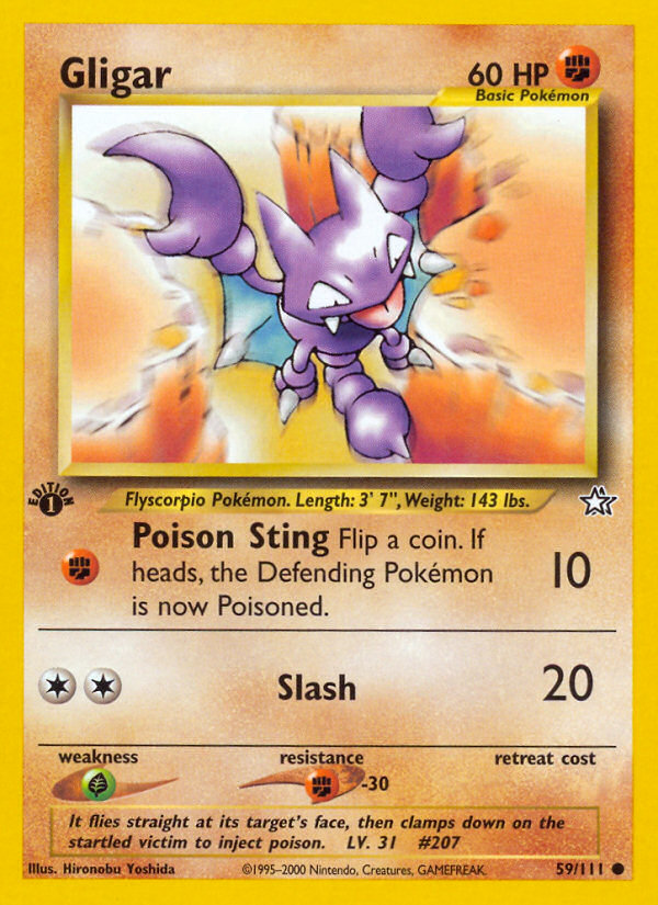 Gligar - 059/111 - Neo Genesis