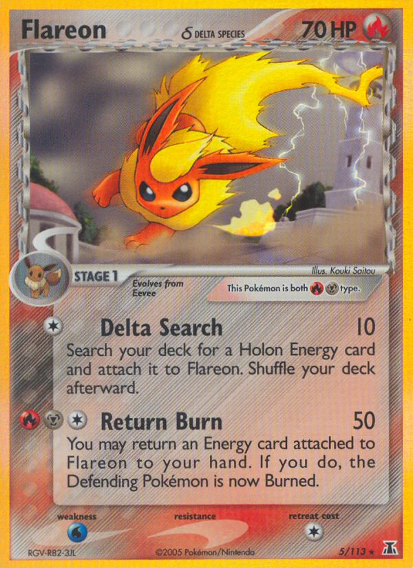 Flareon ? - 005/113 - Delta Species