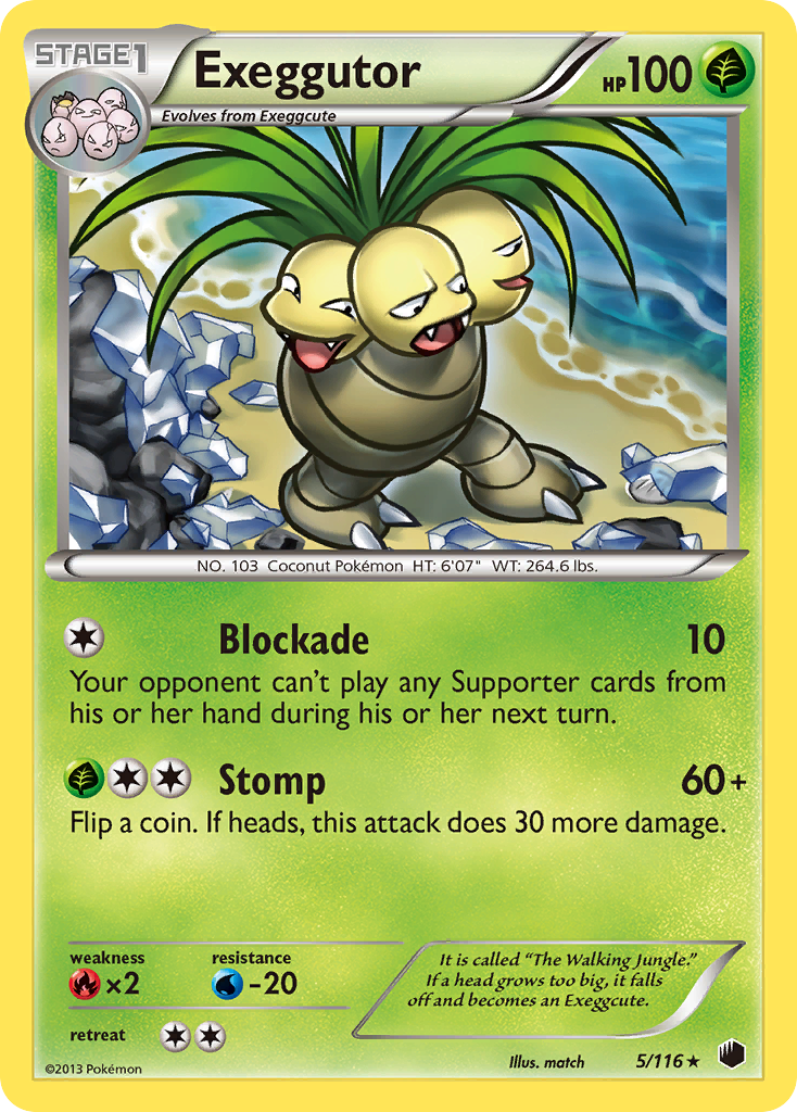 Exeggutor - 005/116 - Plasma Freeze