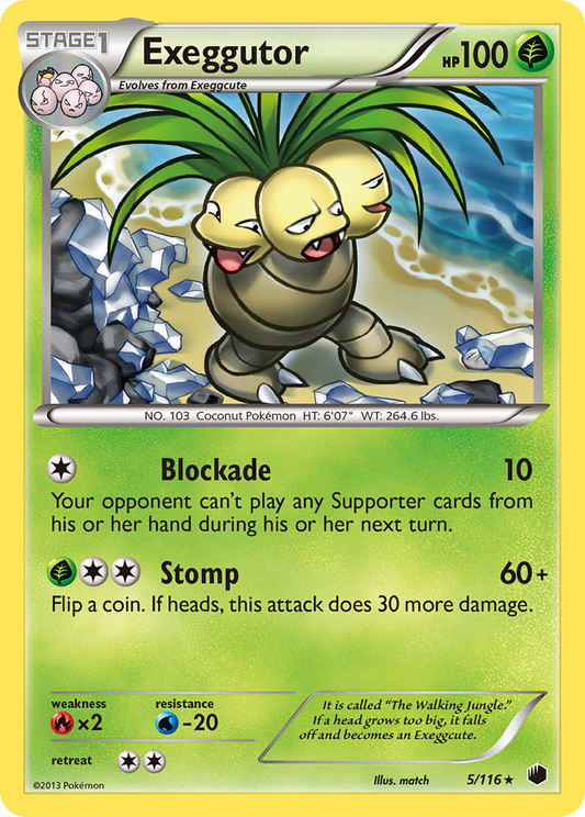 Exeggutor - 005/116 - Plasma Freeze