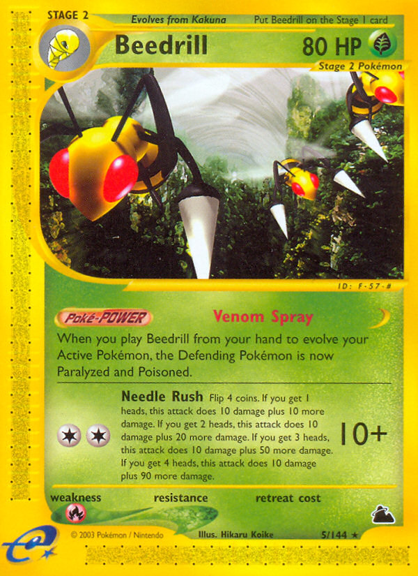 Beedrill - 005/144 - Skyridge