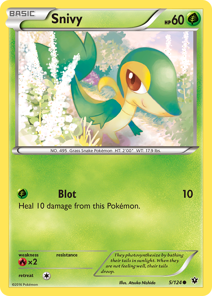 Snivy - 005/124 - Fates Collide