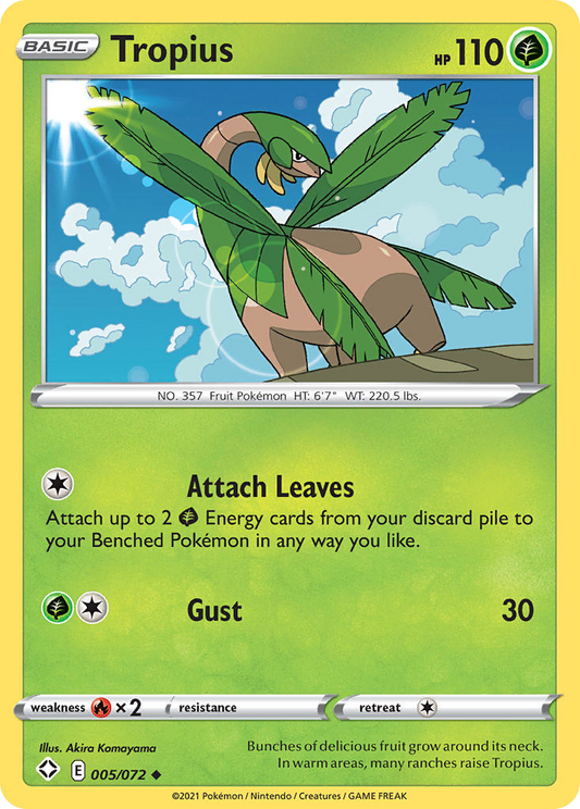 Tropius - 05/72 - Shining Fates