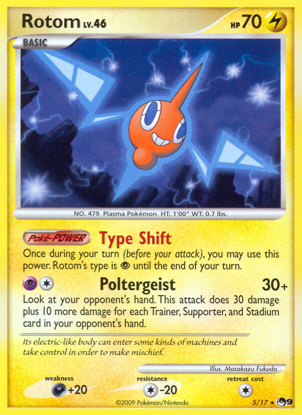 Rotom - 05/17 - POP Series 9