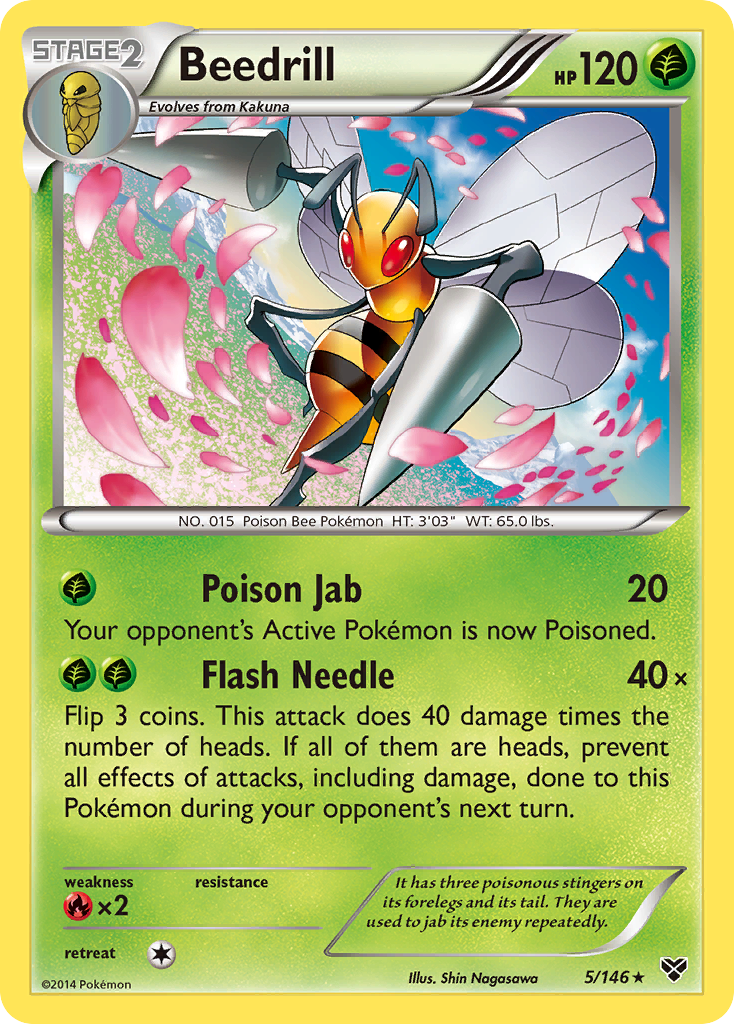 Beedrill - 005/146 - XY