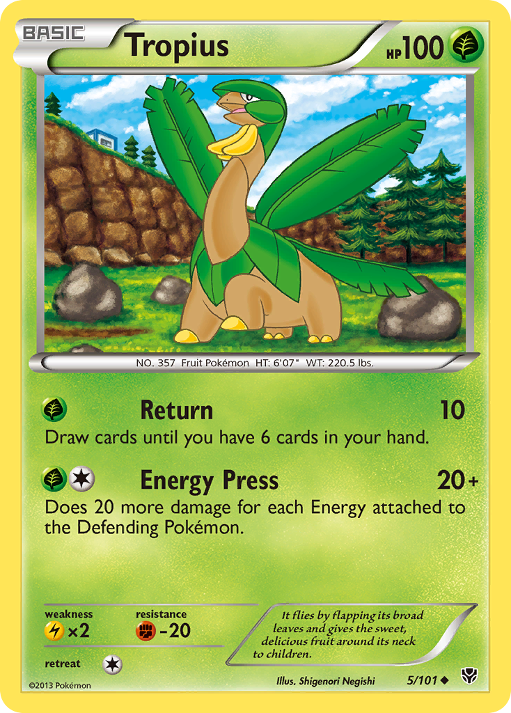 Tropius - 005/101 - Plasma Blast