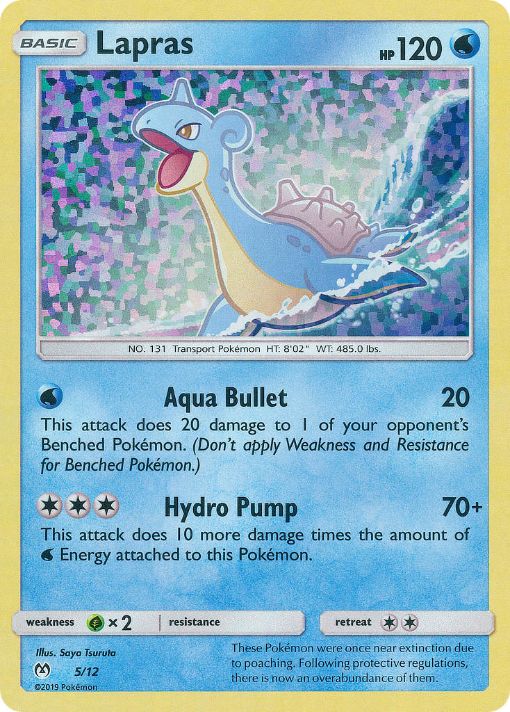 Lapras - 05/12 - McDonald's Collection 2019