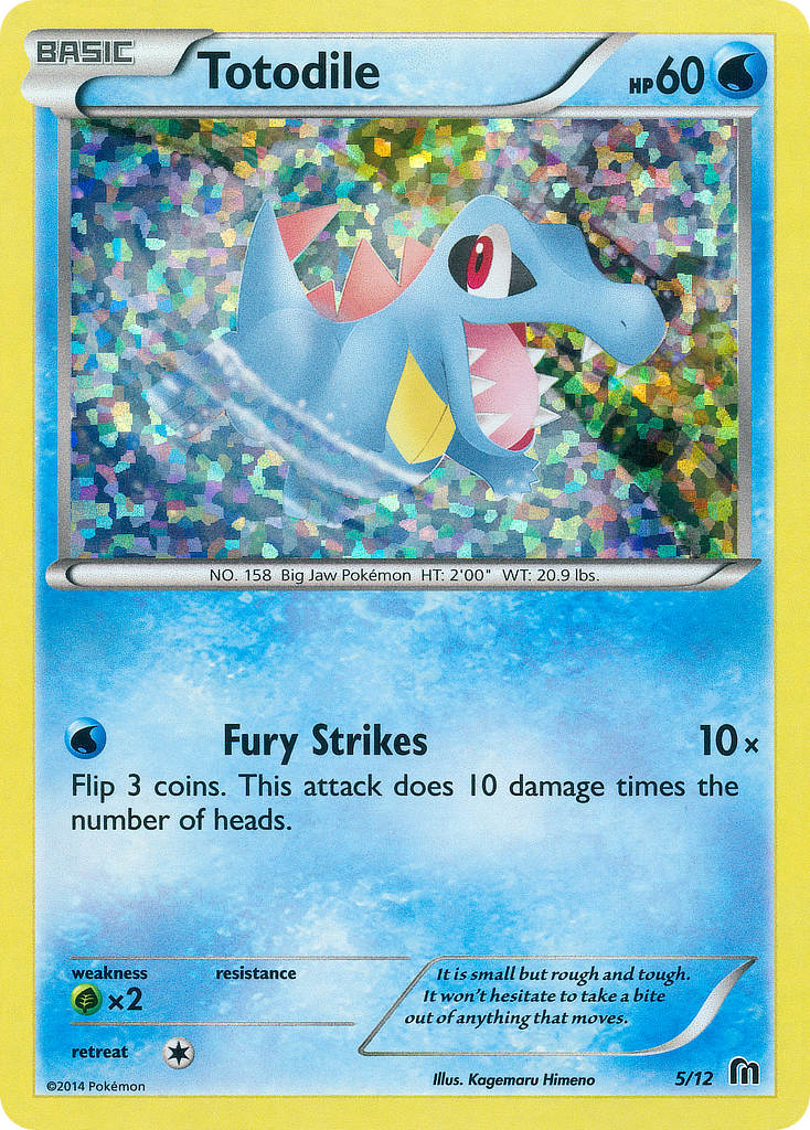 Totodile - 05/12 - McDonald's Collection 2016