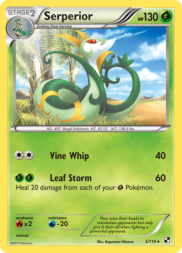 Serperior - 005/114 - Black & White