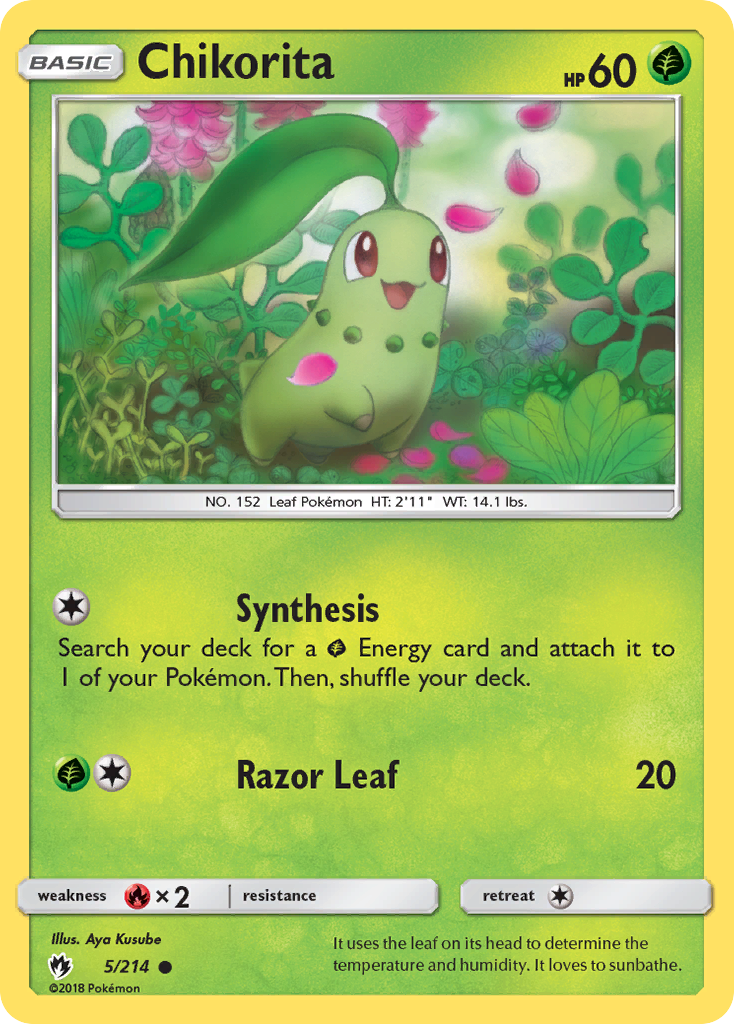 Chikorita - 005/214 - Lost Thunder